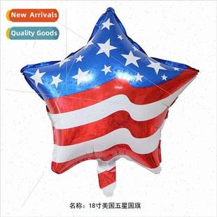 Balloon Independence American July 4th Flag USA 18″ Day