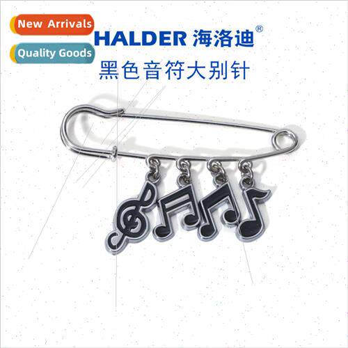 Black Note Large Pin Music Student Teacher  Concert Song Pit