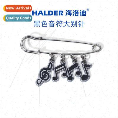 Black Note Large Pin Music Student Teacher  Concert Song Pit