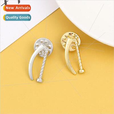 Medical equipment brooch laryngoscope modeling metal pins do