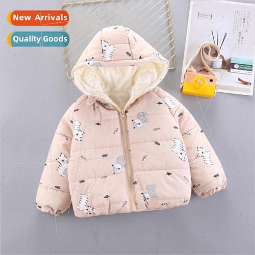 2023 new childrens cotton jacket small and medium-sized chil
