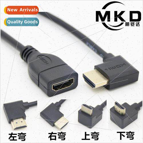 hdmi male to female extension cable elbow hdmi 90 degree rig