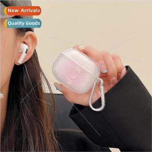 ins pink planet moon halo 适用 airpods pro case apple wirele