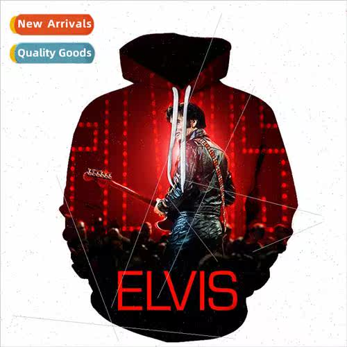 Fashion spring and fall  3D digital printing  loose hoodie S