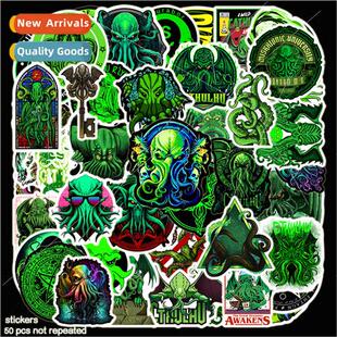 50 pcs of Cthulhu Cthulhu stickers cell phone case luggage p
