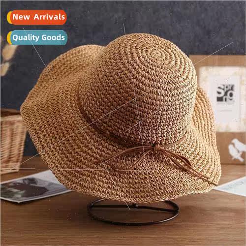 Straw hat female summer small fresh Korean  of the hundred w