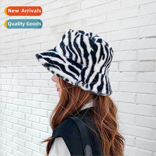 Hat winter female students Korean imitation mink velvet warm