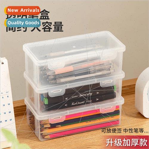 Stationery organizer desk large-capacity transparent crayon