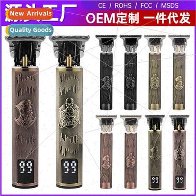 Engraving electric hair clippers oil head push clippers push