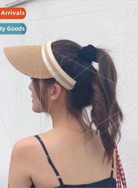 Empty top hat female summer outing fashion versatile straw h