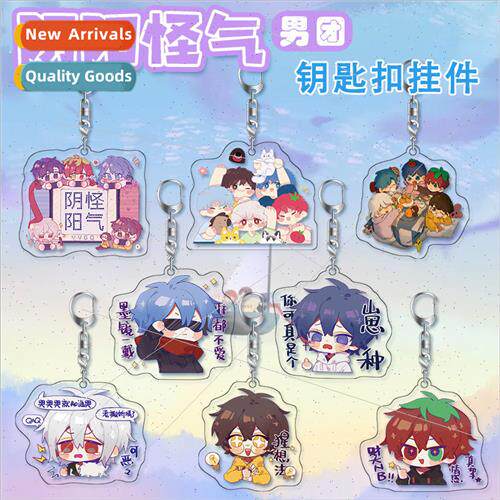 The Twilight Zone boy band around keychain flower young nort
