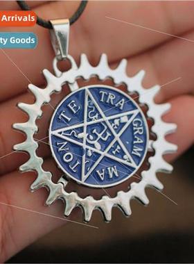 Black Deacon Necklace Char Sebastian Pact Necklace Pendant A