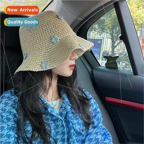 Straw hat female summer seaside beach travel sun hat vacatio