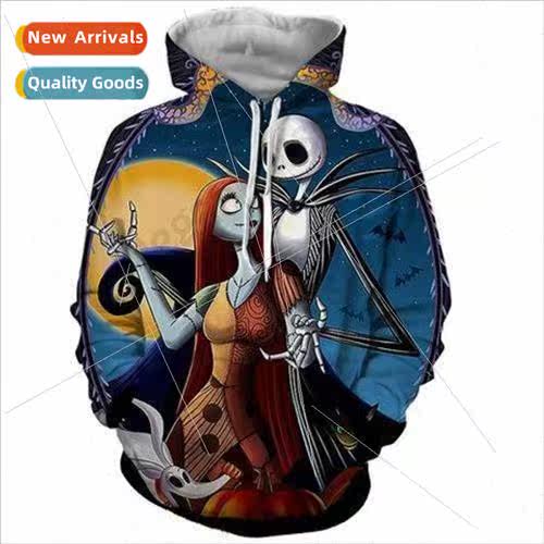 2022 New Halloween Ghost Face 3D Digital Printing Printed Fa