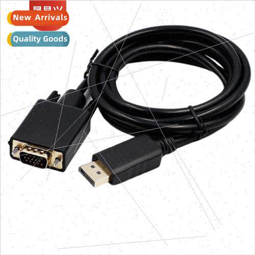 dp to vga cable male to male 1.8 meters gold plated displayp