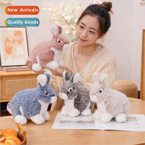 New simulation plush bunny doll plush toys cartoon animals w