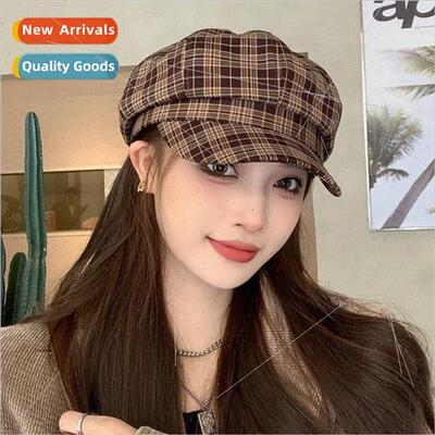 Octagonal cap female spring and autumn hundred matching show