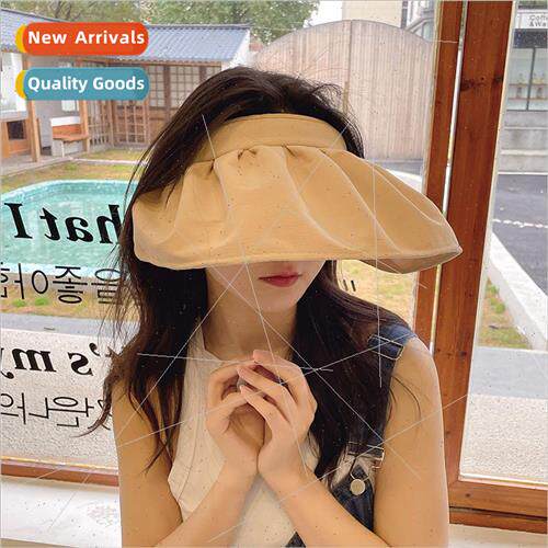 New color rubber shell cap anti-ultraviolet sun hat dual-use