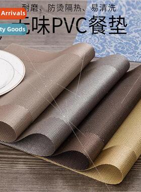 Teslin placemats PVC western dinner mat  Japanese colorful t