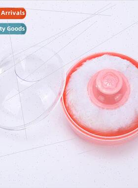 Portable Soft Fur Powder Puff Baby Powder Puff Prickly Heat