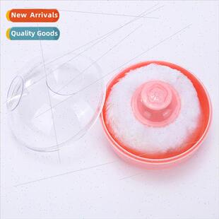 Portable Soft Fur Powder Puff Baby Powder Puff Prickly Heat