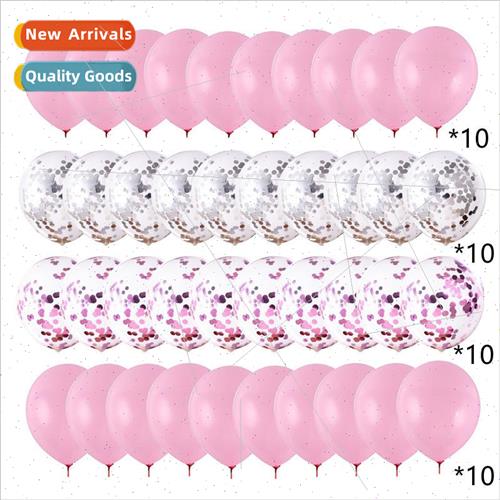 12 inch balloon set 40pcs balloon set sequin balloon set 适