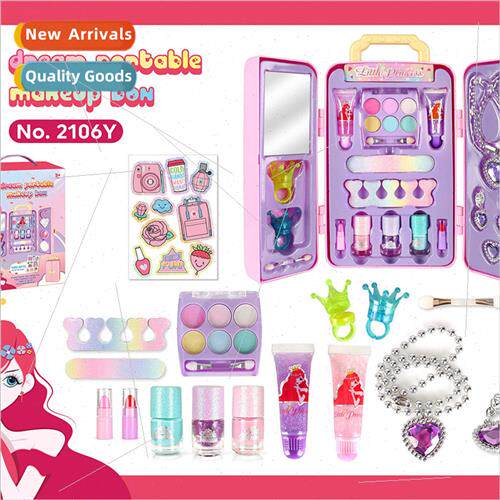 Cosmetic toys 适用 children girls makeup set manicure powder