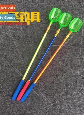 Harisan Colorful double-section carbon baitcasting spoon Fis