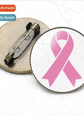 Breast Cancer Awareness Caring Breast Brooch Womens mple Vin