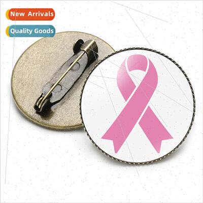 Breast Cancer Awareness Caring Breast Brooch Womens mple Vin