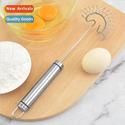 304 stainless steel hand whisk Spring coil egg mixer Cream w
