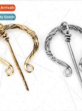 New Vintage Viking Brooch Metal Clasp Pin Creative Viking Je