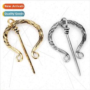 Brooch Metal Clasp New Creative Viking Pin Vintage
