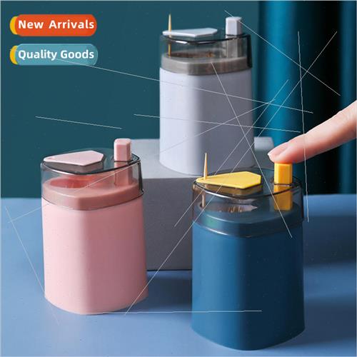 Automatic toothpick case plastic toothpick holder creative c