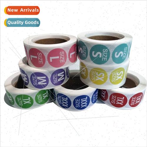 2.2cm color clothes size size label logo stickers stickers 5