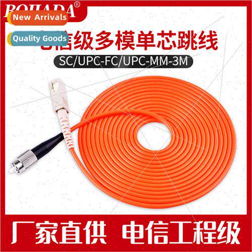 Telecom engineering grade multi-mode single-core fiber optic