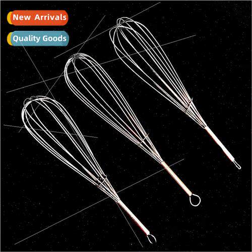 Kitchen manual whisk stainless steel egg mixer home baking w