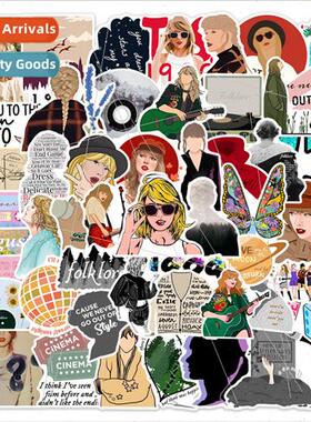 50 pcs singer Taylor Swift Taylor Swift mold stickers waterp