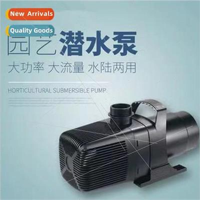 Koi fish pond gardening submersible pump circulation filtrat