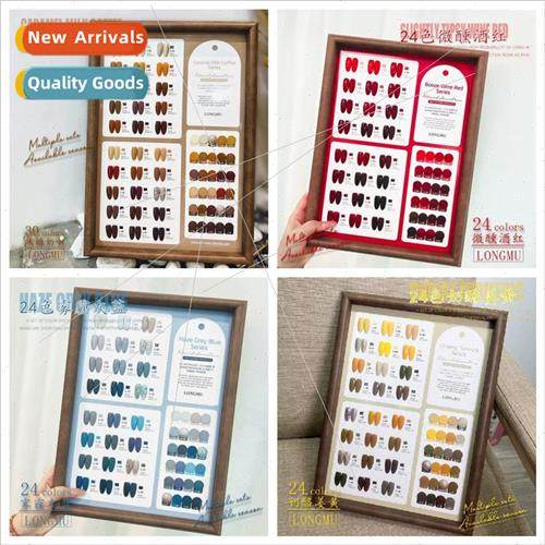 LONGMU 24-color small set of nail polish LONGMU New Years wi