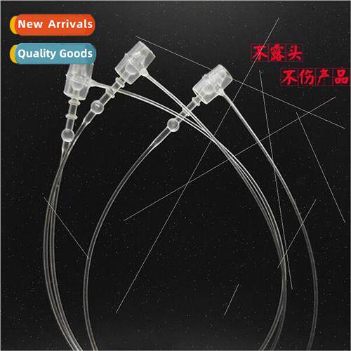 Hand threading needle flat head transparent mother of pearl