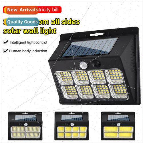 New YX655 Outdoor Wall Outdoor Fence Patio Home COB Solar Bo