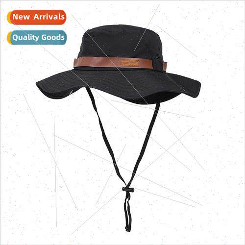 2023 Outdoor new sun hat UV belt fisherman hat shade mountai