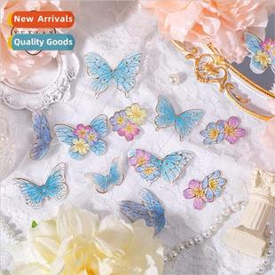 Old pack Butterfly Story pear Stereoscopic Romantic stickers