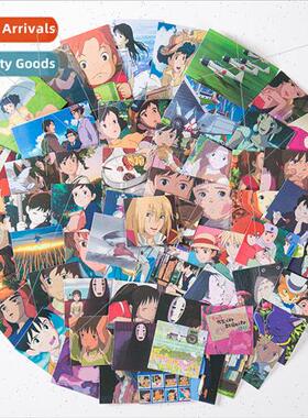 200 Miyazaki Hayao Ponyo cartoon anime graffiti stickers tro