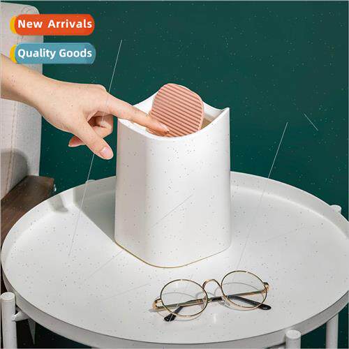 Desktop trash can mini office organizer ins wind bedroom liv