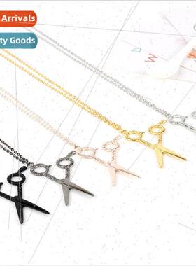 Popular jewelry hiphop hip-hop hipster barber scissors penda