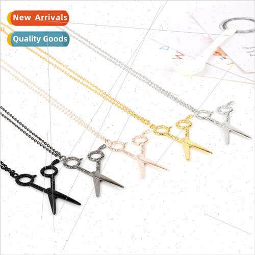 Popular jewelry hiphop hip-hop hipster barber scissors penda