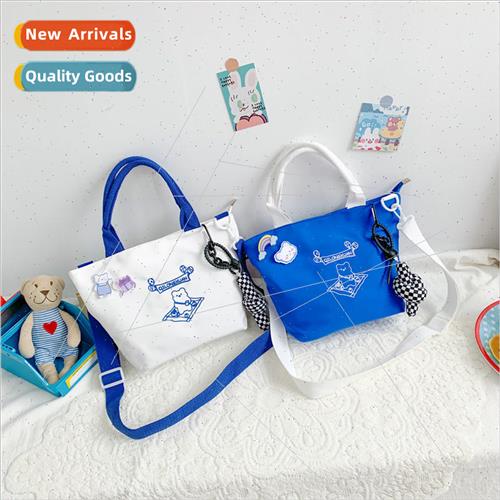Klein blue color collision handbag 2022 new versatile fashio