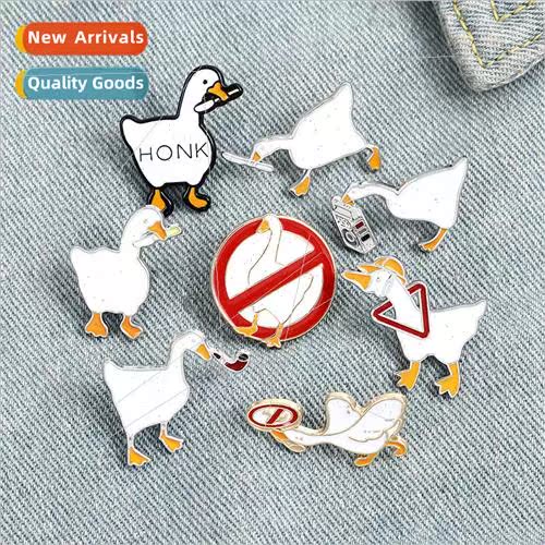 Creative cartoon animal jewelry brooch personalized cute lit